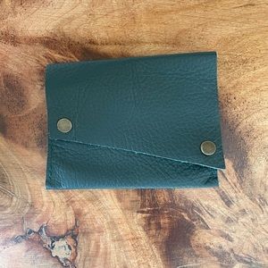Soft hand made card wallet